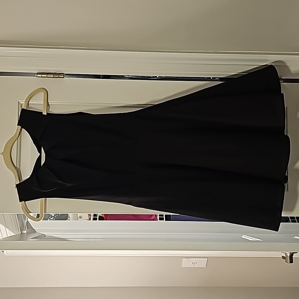 EUC Express black a-line dress size 4